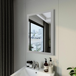 Бриклаер Мебель для ванной Берлин 60 оникс серый – фотография-11